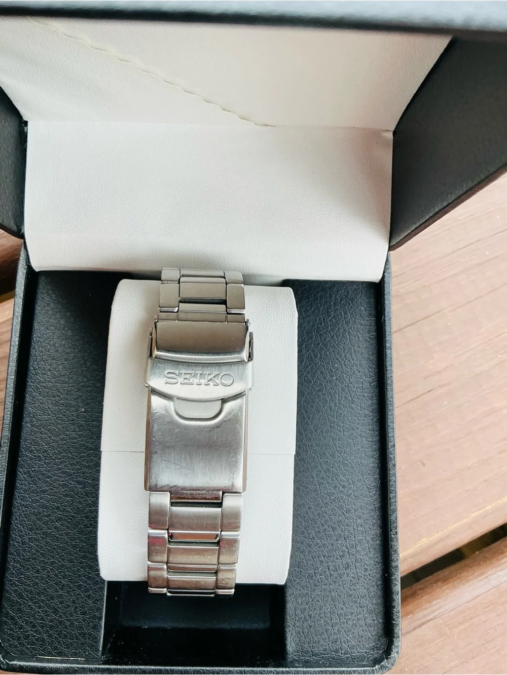 Seiko 5 Sports Men's Blue Stainless Steel Automatic Watch🔥🔥